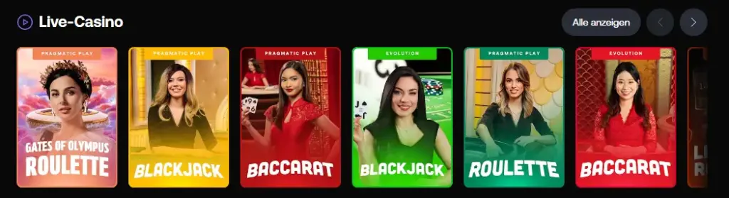 Auswahl an Spielautomaten – verschiedene Themen, Jackpots und neue Releases